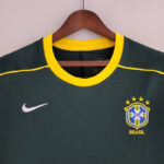 PECHO Camiseta Portero Retro Verde Oscuro Brasil 1998
