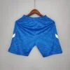 Pantalón corto azul Barcelona entrenamiento 2021-2022 dorsal