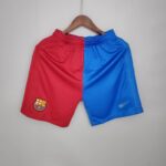 Pantalón corto azul Barcelona primera equipación 2021-2022 frontal