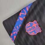 Pantalón corto negro Barcelona entrenamiento 2021-2022 escudo