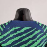 Camiseta Brasil 2022 edición especial - versión jugador - cuello posterior