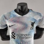 Camiseta del Liverpool segunda equipación 22-23 versión jugador - pecho