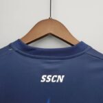 Nueva camiseta local Napoli 2023 cuello trasero