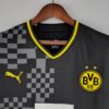 Segunda Equipación Borussia Dortmund 2022-23 cuello