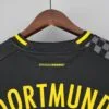 Segunda Equipación Borussia Dortmund 2022-23 cuello trasero