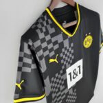 Segunda Equipación Borussia Dortmund 2022-23 pecho frontal