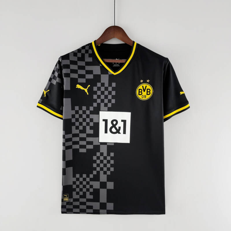 Segunda Equipación Borussia Dortmund 2022-23 Segunda Equipación Borussia Dortmund 2022-23