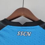 cuello camiseta del Napoli 2022-23 local