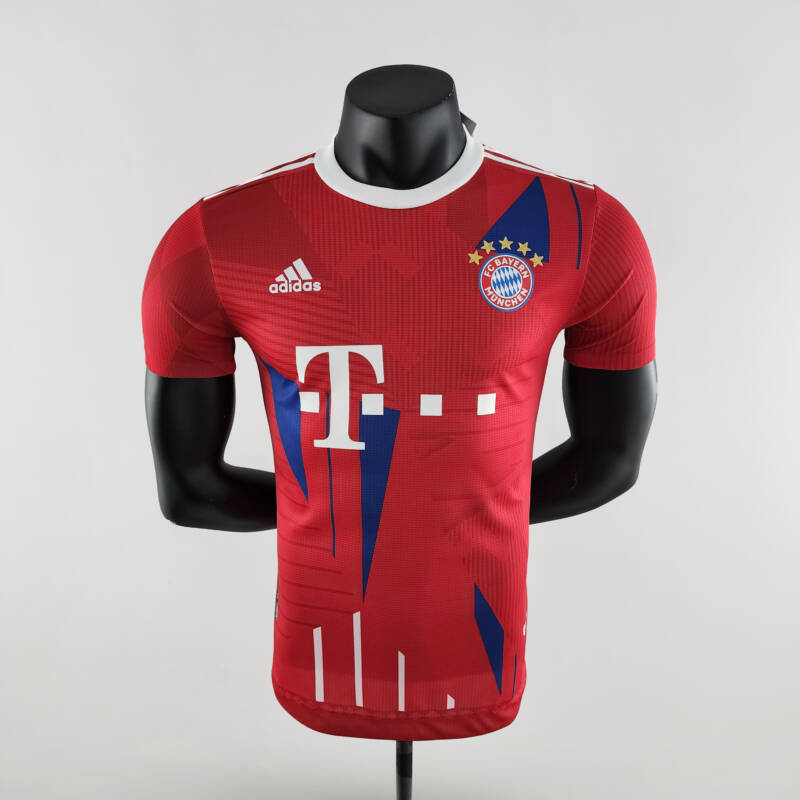 Camiseta Bayern Munich edición campeon 22-23 - versión jugador - frontal Camiseta Bayern Munich edición campeon 22-23 - versión jugador - frontal