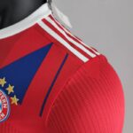 Camiseta Bayern Munich edición campeon 22-23 - versión jugador - hombro