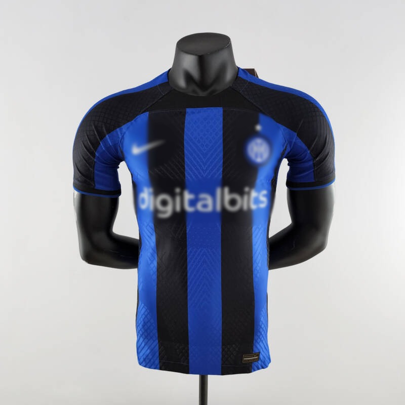 Camiseta Inter Milan primera equipación 22-23 - versión jugador - frontal Camiseta Inter Milan primera equipación 22-23 - versión jugador - frontal