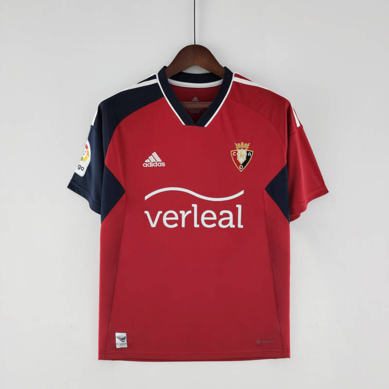 Camiseta Osasuna 22-23 primera equipación - versión fan - frontal Camiseta Osasuna 22-23 primera equipación - versión fan - frontal