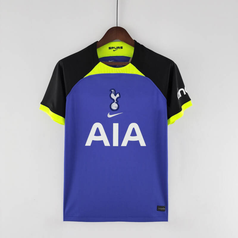 Camiseta Tottenham segunda equipación 22-23 - versión fan - frontal Camiseta Tottenham segunda equipación 22-23 - versión fan - frontal
