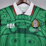 camiseta mexico 1998 cuello