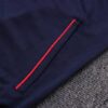 Bolsillo de la chaqueta del chándal azul oscuro del Manchester City 2022-2023