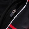 Bolsillo del pantalón del chándal negro de la A.C Milan 2022-2023