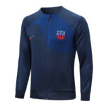 Chaqueta del chándal azul zafiro de la FC Barcelona 202-2023