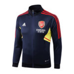 Chaqueta del chándal azul zafiro del Arsenal 2022-2023