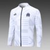 Chaqueta del chándal blanco del Olympique de Marsella 2022-2023