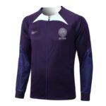 Chaqueta del chándal morado del Milan 2022-2023