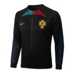 Chaqueta del chándal negro de la Federación Portuguesa de Fútbol 2022-2023
