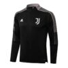 Chaqueta del chándal negro de la Juventud 2022-2023