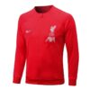 Chaqueta del chándal rojo del Liverpool 2022-2023
