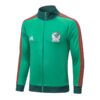 Chaqueta del chándal verde oscuro de México 2022-2023