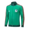 Chaqueta del chándal verde oscuro de México 2022-2023