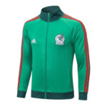 Chaqueta del chándal verde oscuro de México 2022-2023