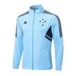 Chaqueta del conjunto de chándal celeste del Cruzeiro 2022-2023
