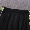 Cintura del pantalón del chándal negro del Borussia Dortmunt 2022-2023
