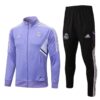 Conjunto chándal morado claro del Real Madrid 2022-2023