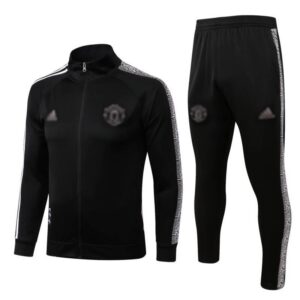 Conjunto chándal negro del Manchester United 2022-2023