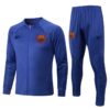 Conjunto de chándal azul de la FC Barcelona 2022-2023