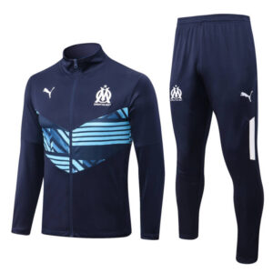 Conjunto de chandal azul del Olympique de Marsella 2022-2023