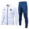 Conjunto de chándal blanco del Olympique de Marsella 2022-2023