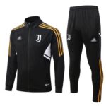 Conjunto de chándal negro de la Juventus 2022-2023