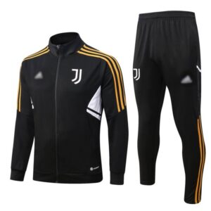 Conjunto de chándal negro de la Juventus 2022-2023