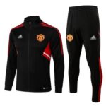 Conjunto de chándal negro del Manchester United 2022-2023