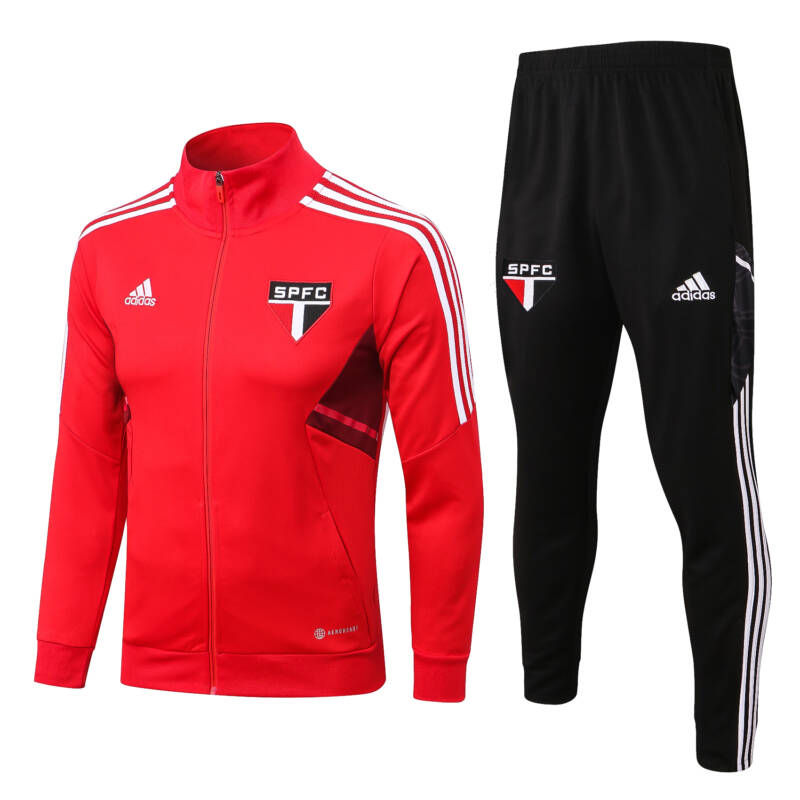 Conjunto de chándal rojo de La Sao Paulo 2022-2023