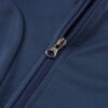 Cremallera de la chaqueta del chándal azul de la Federación Francesa de Fútbol 2022-2023