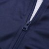 Cremallera de la chaqueta del chandal azul del Olympique de Marsella 2022-2023