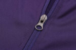 Cremallera de la chaqueta del chándal morado del Milan 2022-2023