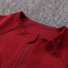 Cuello de la chaqueta del chándal Granate del Liverpool 2022-2023