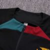 Cuello del chándal negro de la Federación Portuguesa de Fútbol 2022-2023