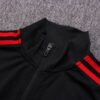 Cuello del chándal negro del FC Bayern München 2022-2023