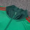 Cuello del chándal verde oscuro de México 2022-2023