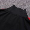 Dorso del cuello del chándal negro del FC Bayern München 2022-2023