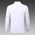 Dorsal de la chaqueta delchándal blanco del Bayern de Múnich 2022-2023